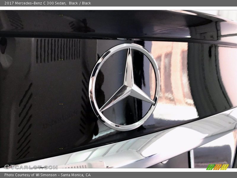 Black / Black 2017 Mercedes-Benz C 300 Sedan