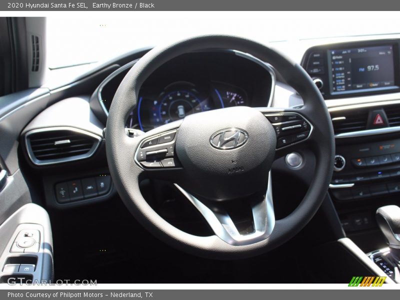 Earthy Bronze / Black 2020 Hyundai Santa Fe SEL