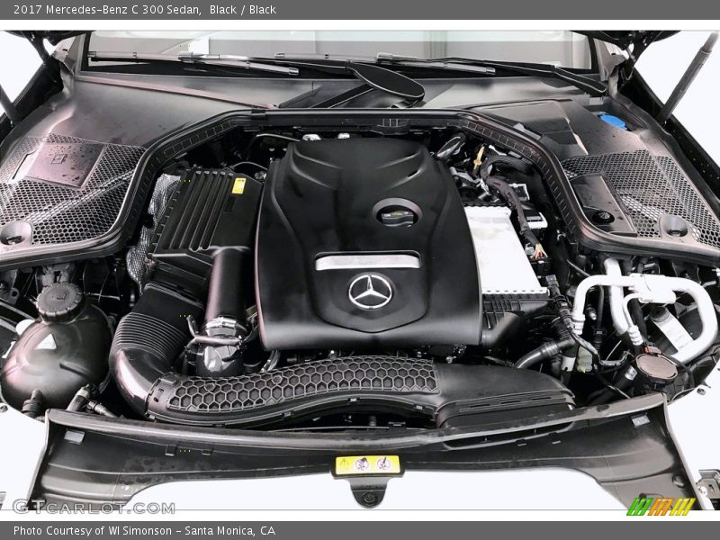 Black / Black 2017 Mercedes-Benz C 300 Sedan