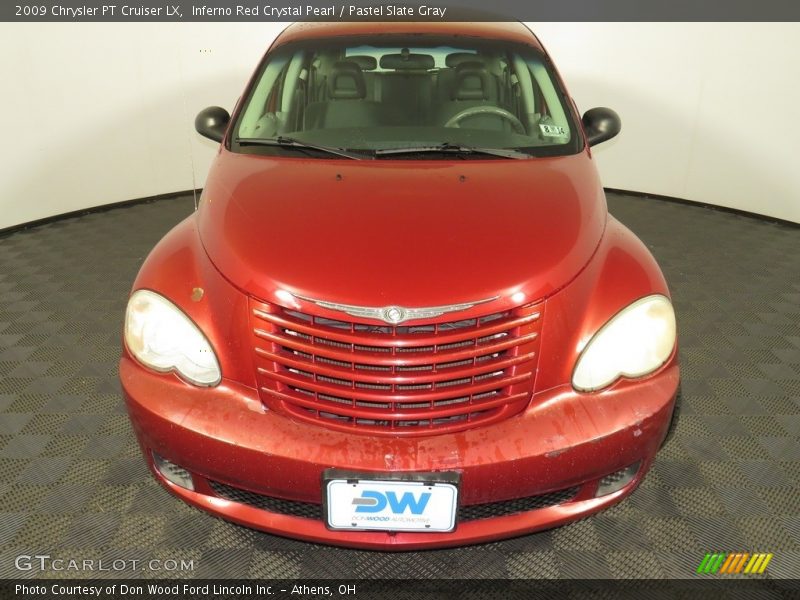 Inferno Red Crystal Pearl / Pastel Slate Gray 2009 Chrysler PT Cruiser LX