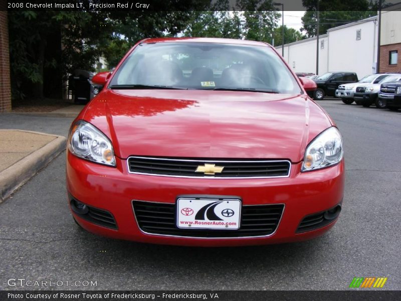 Precision Red / Gray 2008 Chevrolet Impala LT