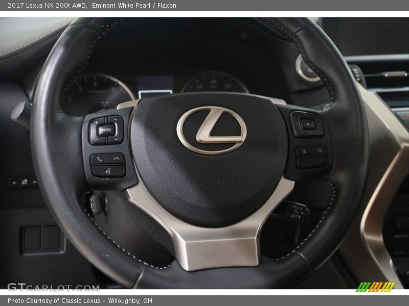 Eminent White Pearl / Flaxen 2017 Lexus NX 200t AWD