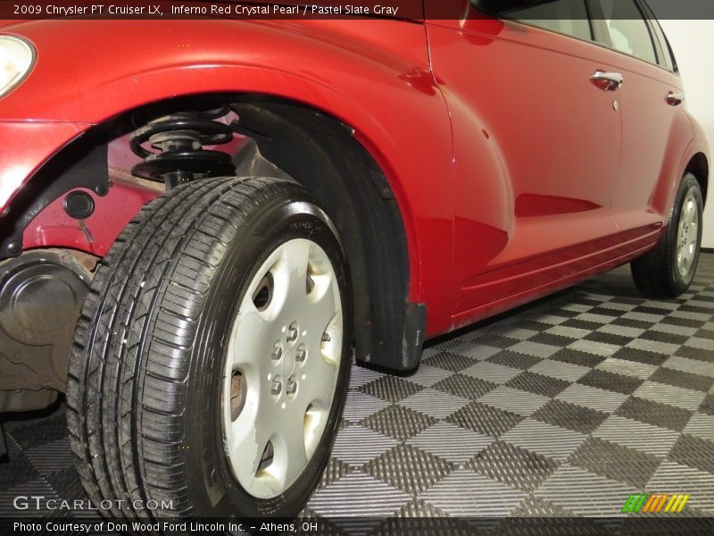 Inferno Red Crystal Pearl / Pastel Slate Gray 2009 Chrysler PT Cruiser LX