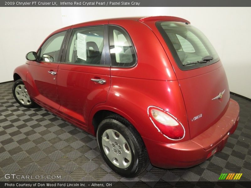 Inferno Red Crystal Pearl / Pastel Slate Gray 2009 Chrysler PT Cruiser LX