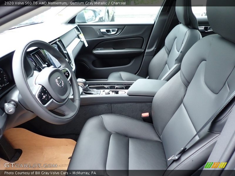 Front Seat of 2020 S60 T6 AWD Momentum