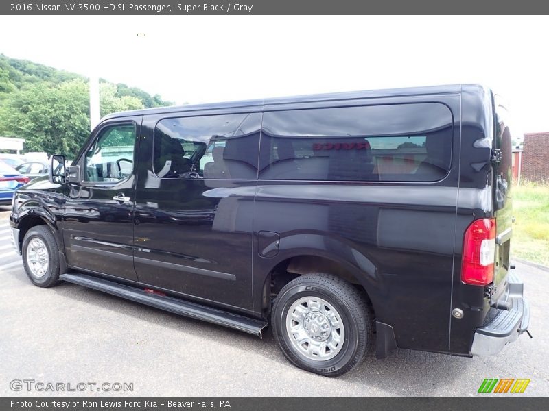 Super Black / Gray 2016 Nissan NV 3500 HD SL Passenger