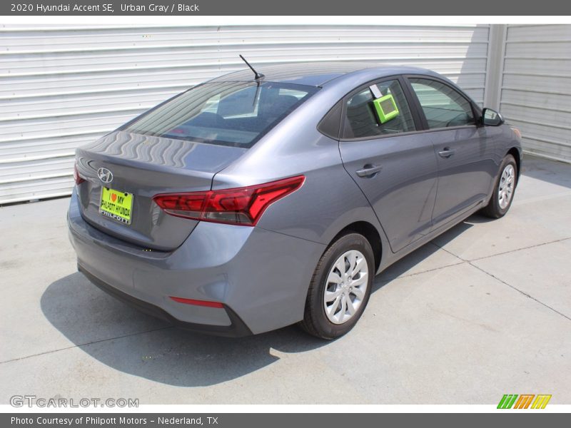 Urban Gray / Black 2020 Hyundai Accent SE