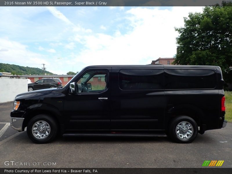 Super Black / Gray 2016 Nissan NV 3500 HD SL Passenger