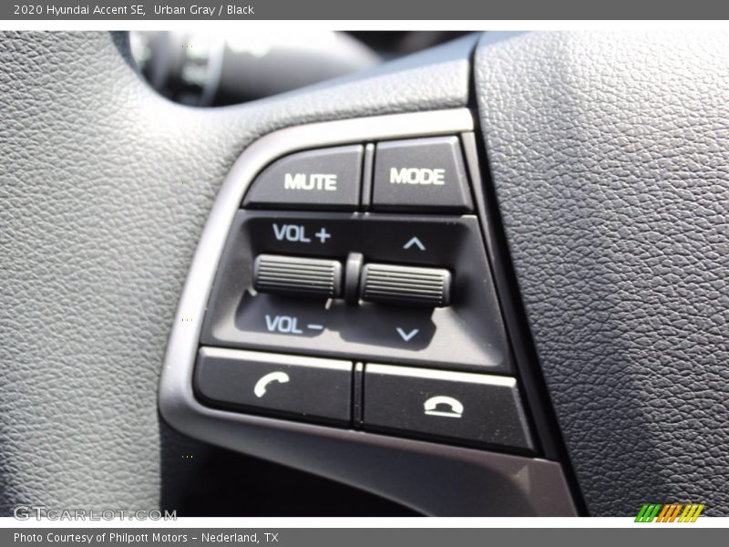 Urban Gray / Black 2020 Hyundai Accent SE