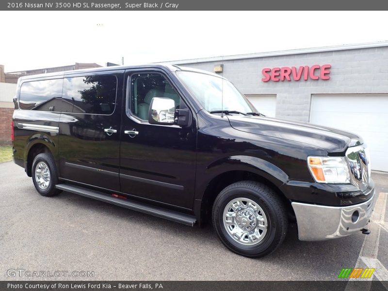  2016 NV 3500 HD SL Passenger Super Black
