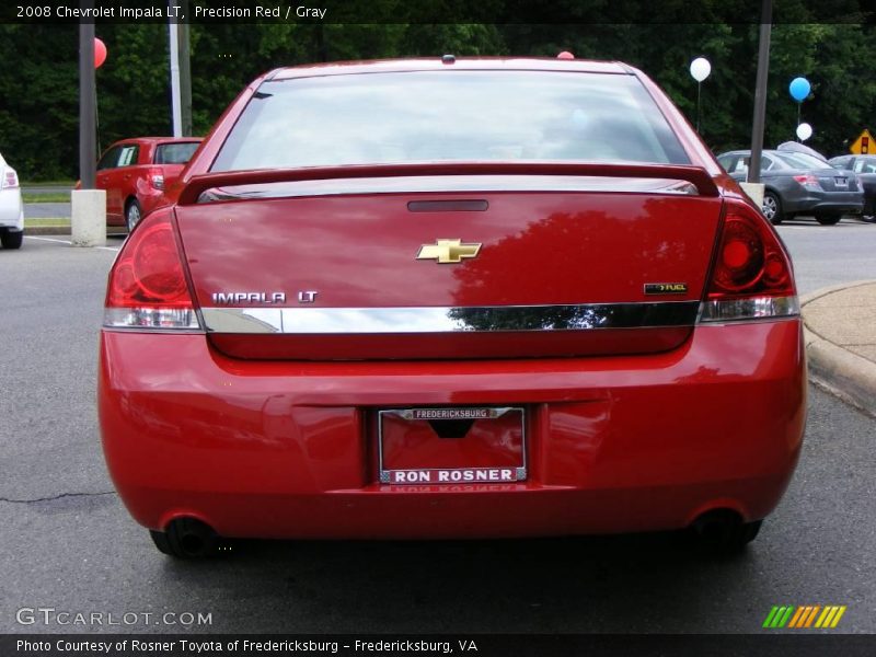 Precision Red / Gray 2008 Chevrolet Impala LT