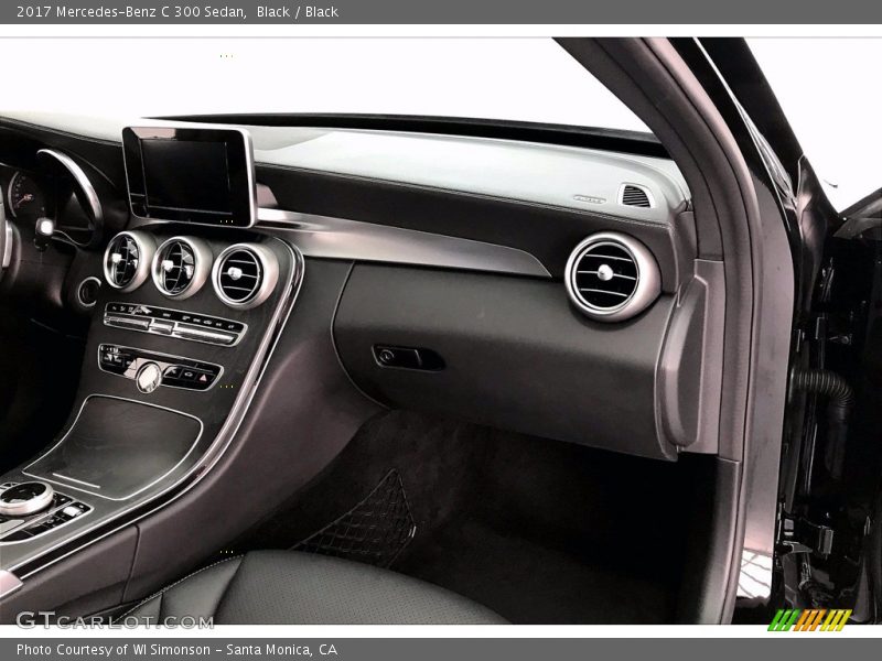 Black / Black 2017 Mercedes-Benz C 300 Sedan