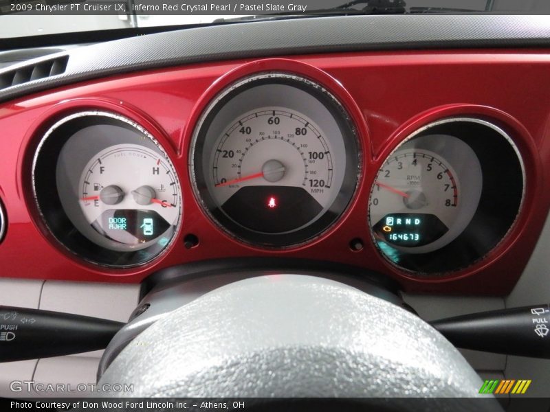 Inferno Red Crystal Pearl / Pastel Slate Gray 2009 Chrysler PT Cruiser LX
