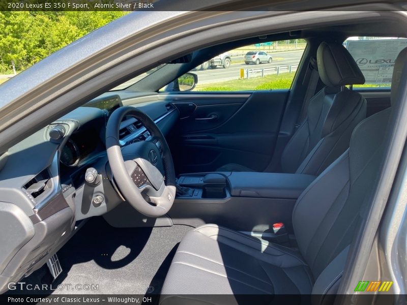 Atomic Silver / Black 2020 Lexus ES 350 F Sport