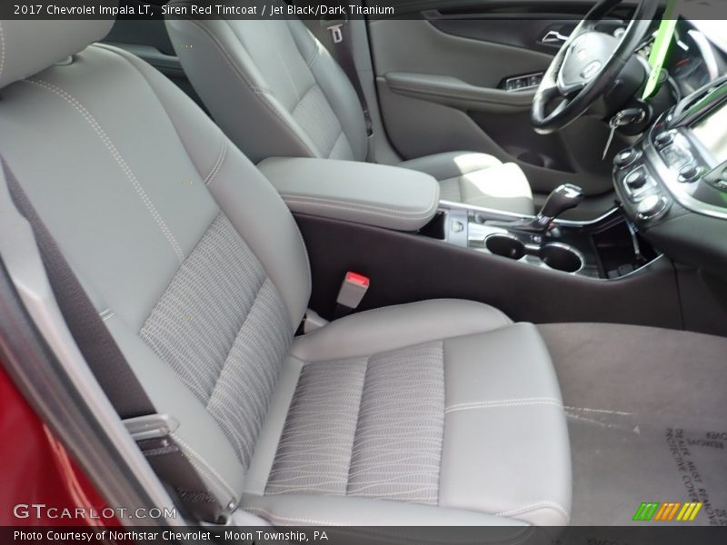 Siren Red Tintcoat / Jet Black/Dark Titanium 2017 Chevrolet Impala LT