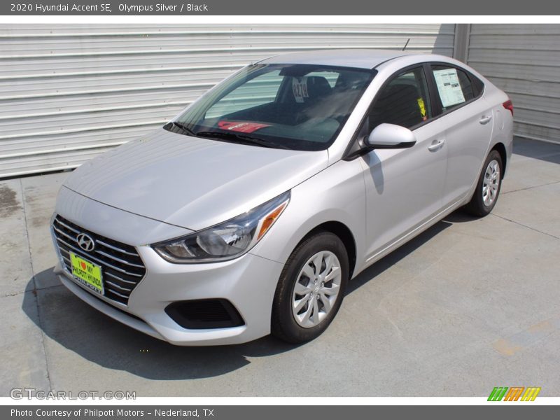 Olympus Silver / Black 2020 Hyundai Accent SE