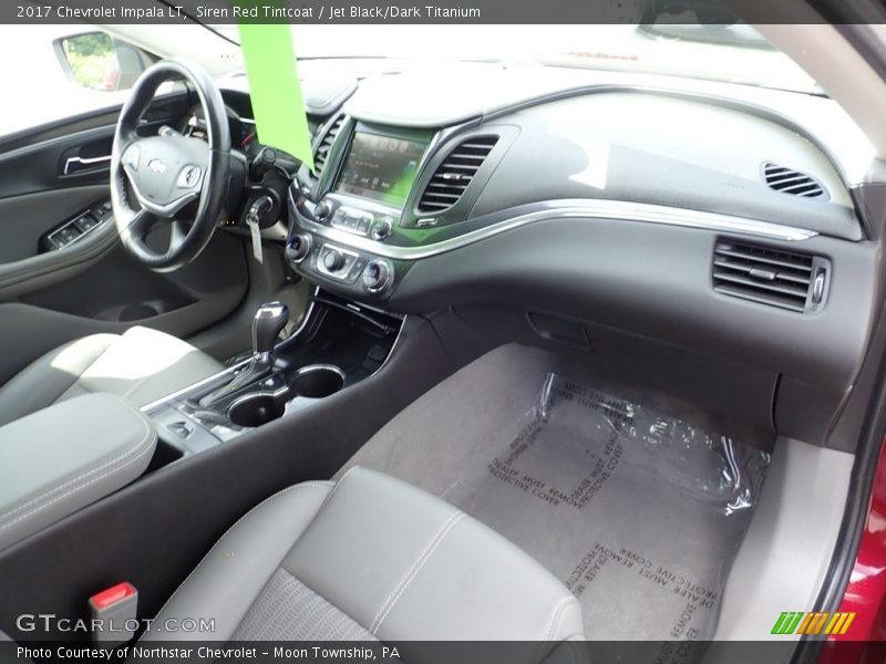 Siren Red Tintcoat / Jet Black/Dark Titanium 2017 Chevrolet Impala LT