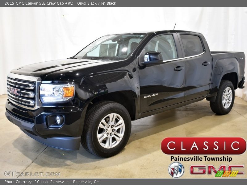 Onyx Black / Jet Black 2019 GMC Canyon SLE Crew Cab 4WD