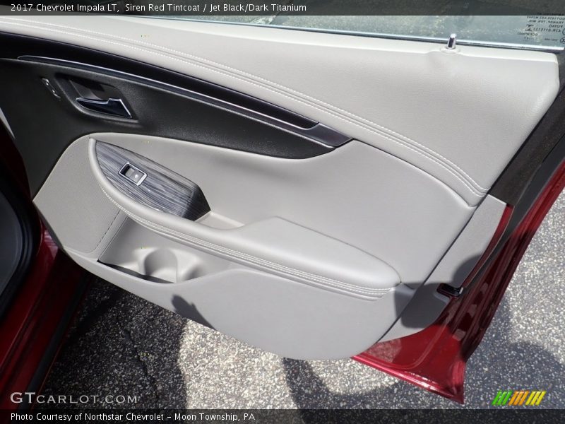 Siren Red Tintcoat / Jet Black/Dark Titanium 2017 Chevrolet Impala LT
