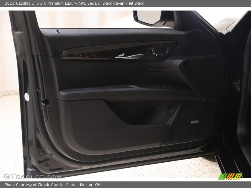 Black Raven / Jet Black 2018 Cadillac CT6 3.6 Premium Luxury AWD Sedan