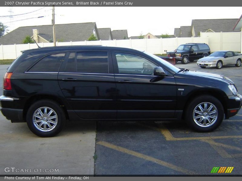 Brilliant Black / Pastel Slate Gray 2007 Chrysler Pacifica Signature Series