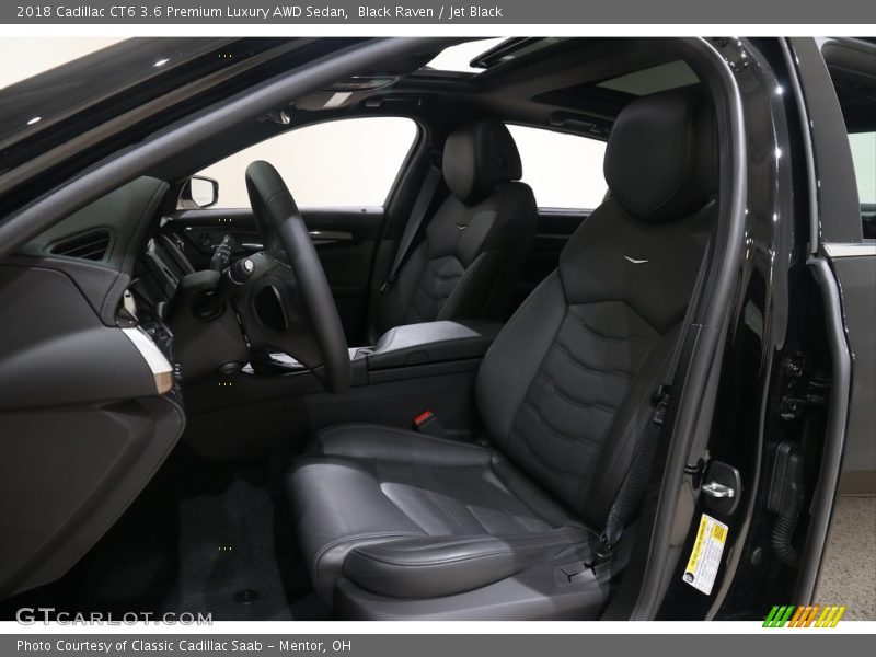 Black Raven / Jet Black 2018 Cadillac CT6 3.6 Premium Luxury AWD Sedan