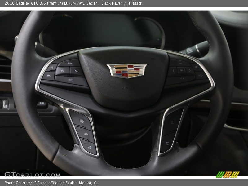 Black Raven / Jet Black 2018 Cadillac CT6 3.6 Premium Luxury AWD Sedan