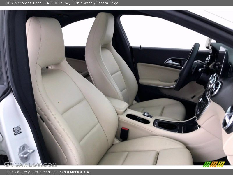 Cirrus White / Sahara Beige 2017 Mercedes-Benz CLA 250 Coupe