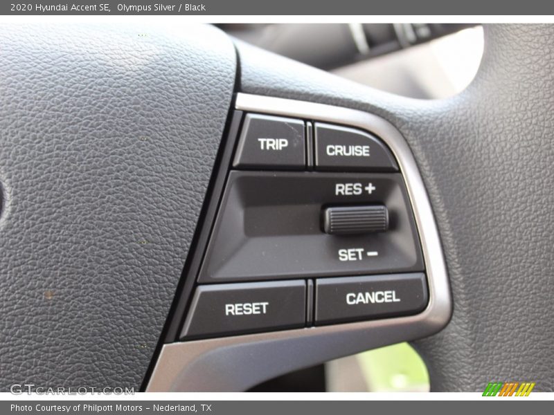 Olympus Silver / Black 2020 Hyundai Accent SE