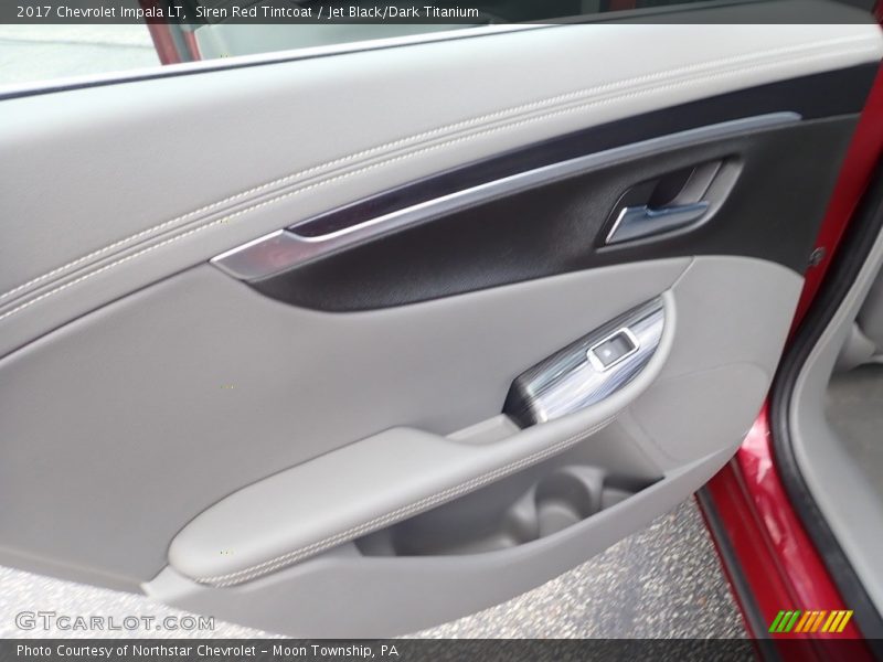 Siren Red Tintcoat / Jet Black/Dark Titanium 2017 Chevrolet Impala LT