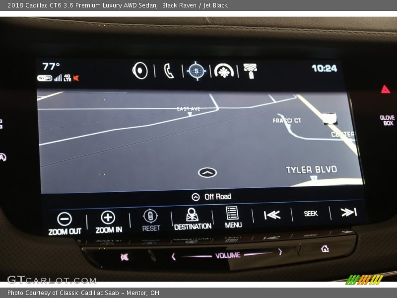 Navigation of 2018 CT6 3.6 Premium Luxury AWD Sedan