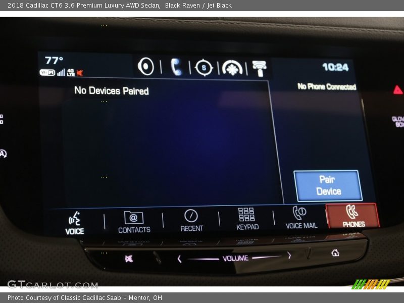 Black Raven / Jet Black 2018 Cadillac CT6 3.6 Premium Luxury AWD Sedan