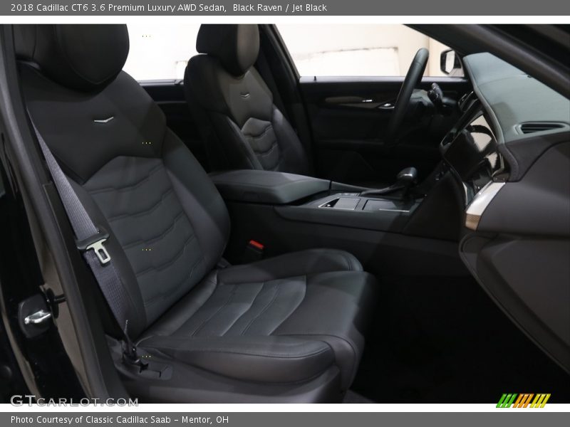 Black Raven / Jet Black 2018 Cadillac CT6 3.6 Premium Luxury AWD Sedan