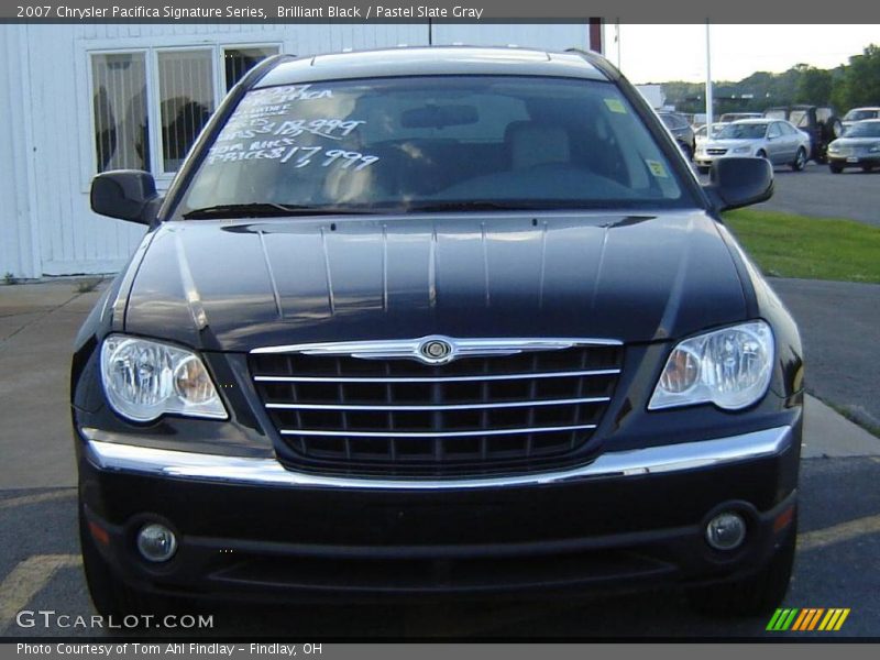 Brilliant Black / Pastel Slate Gray 2007 Chrysler Pacifica Signature Series