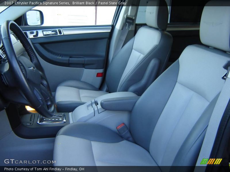 Brilliant Black / Pastel Slate Gray 2007 Chrysler Pacifica Signature Series
