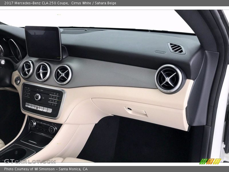 Cirrus White / Sahara Beige 2017 Mercedes-Benz CLA 250 Coupe