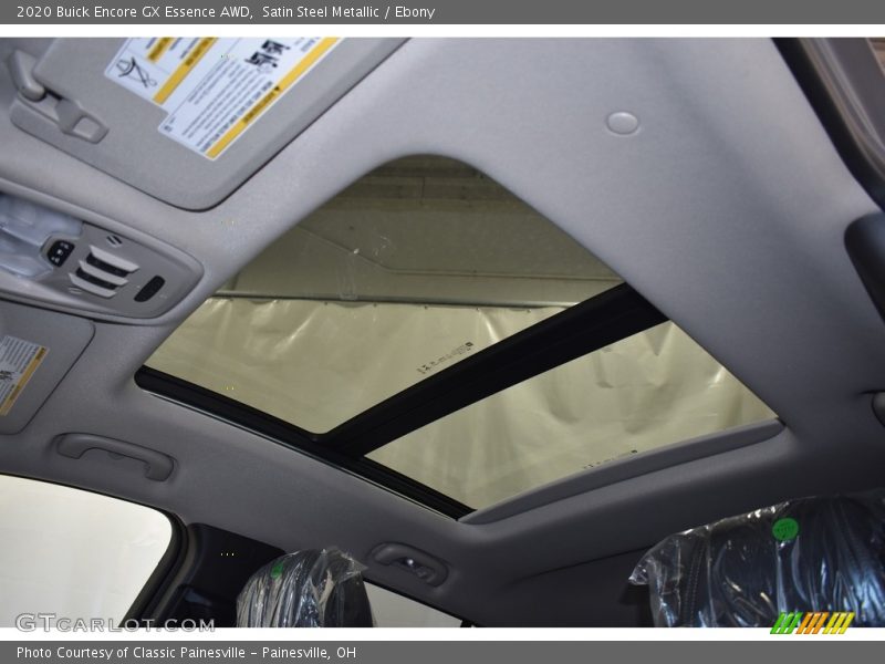 Satin Steel Metallic / Ebony 2020 Buick Encore GX Essence AWD