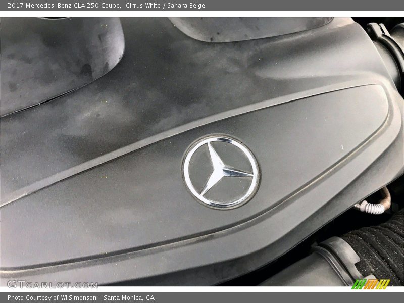 Cirrus White / Sahara Beige 2017 Mercedes-Benz CLA 250 Coupe