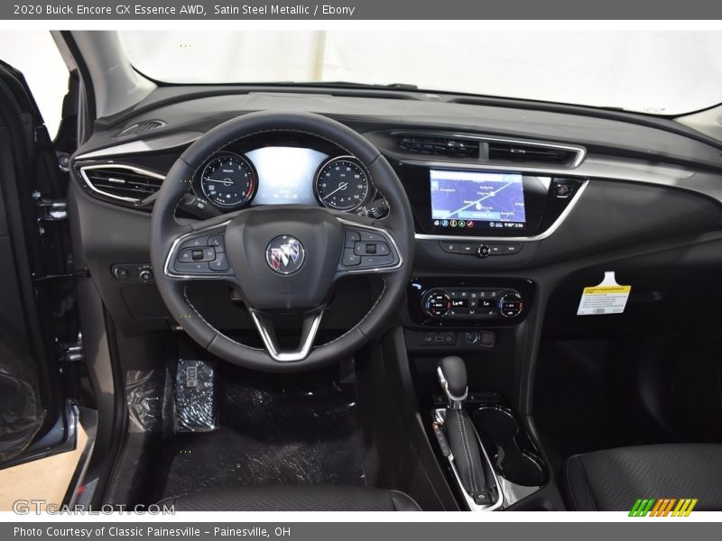 Satin Steel Metallic / Ebony 2020 Buick Encore GX Essence AWD