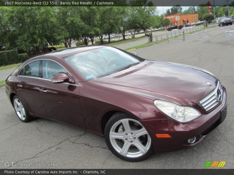 Front 3/4 View of 2007 CLS 550