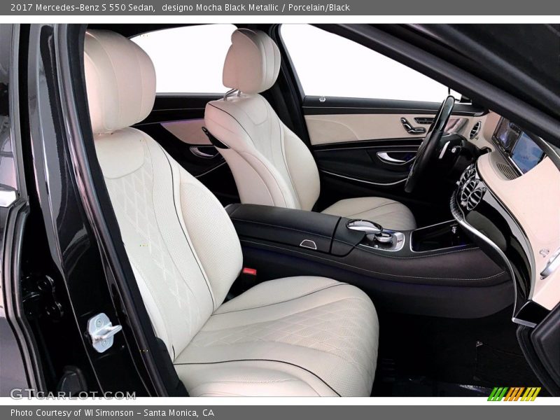 Front Seat of 2017 S 550 Sedan