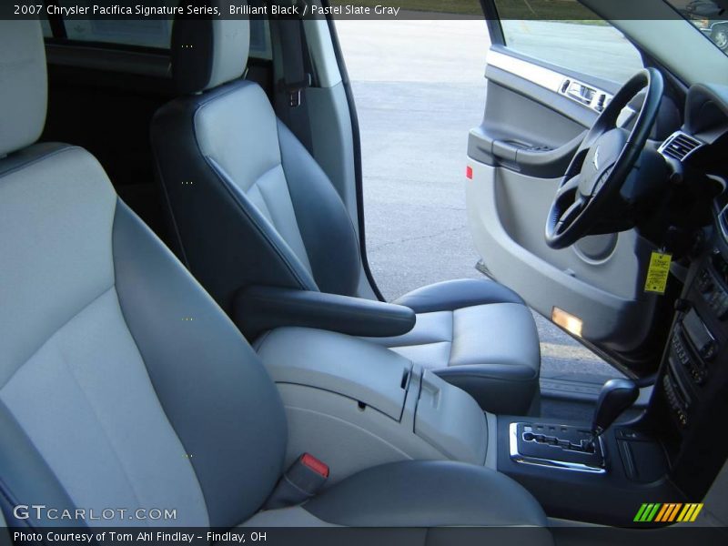 Brilliant Black / Pastel Slate Gray 2007 Chrysler Pacifica Signature Series