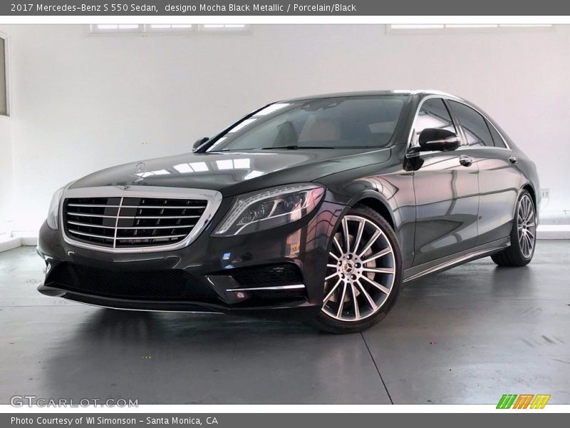 Front 3/4 View of 2017 S 550 Sedan