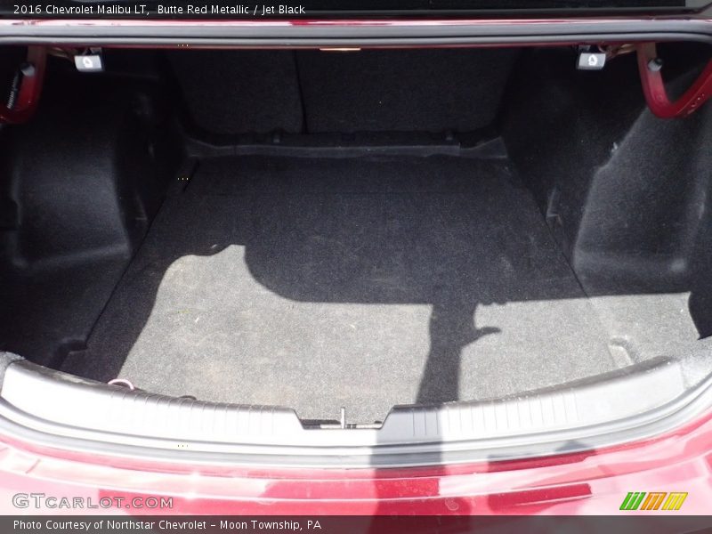 Butte Red Metallic / Jet Black 2016 Chevrolet Malibu LT
