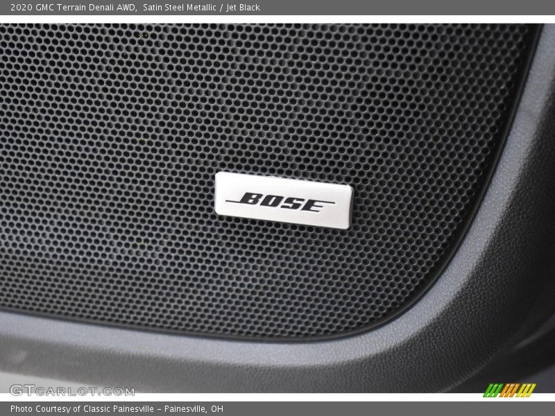 Satin Steel Metallic / Jet Black 2020 GMC Terrain Denali AWD