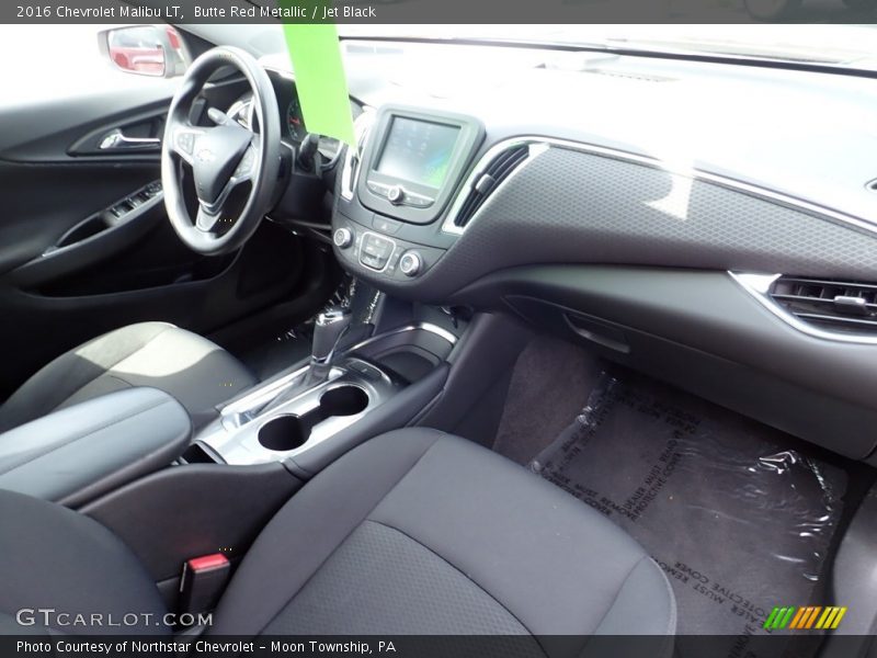 Butte Red Metallic / Jet Black 2016 Chevrolet Malibu LT
