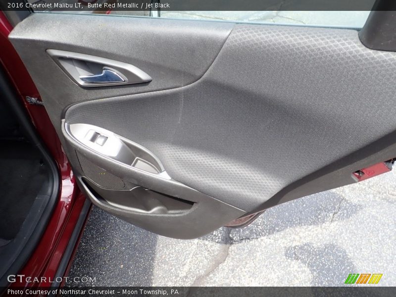 Butte Red Metallic / Jet Black 2016 Chevrolet Malibu LT