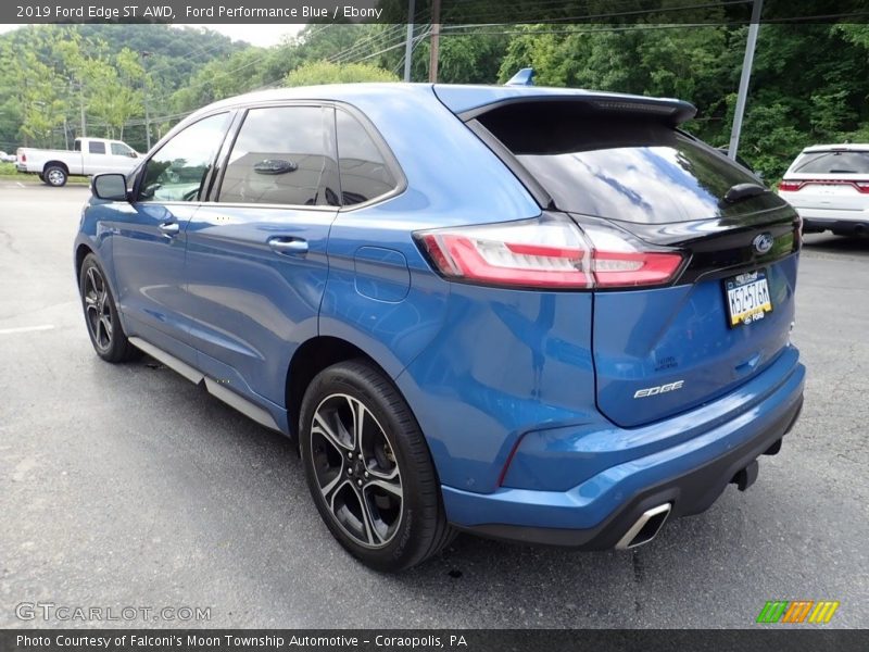 Ford Performance Blue / Ebony 2019 Ford Edge ST AWD