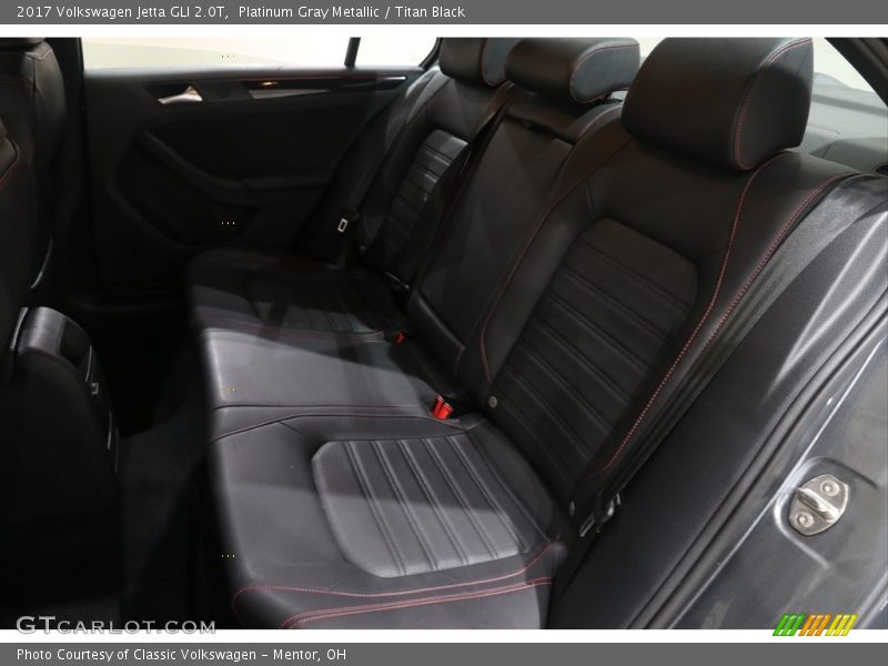 Platinum Gray Metallic / Titan Black 2017 Volkswagen Jetta GLI 2.0T