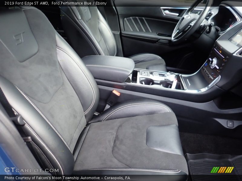 Ford Performance Blue / Ebony 2019 Ford Edge ST AWD